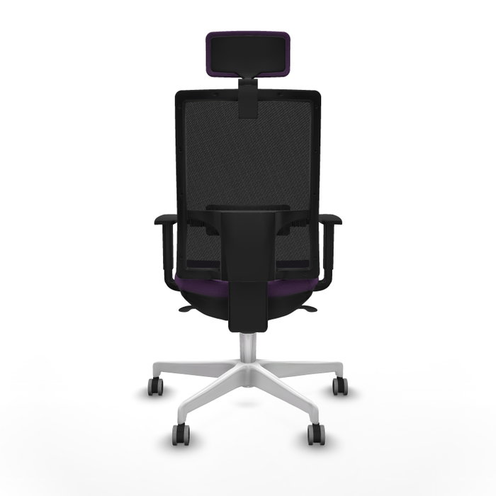 PIQUERAS Y CRESPO Silla de oficina Horna con mecanismo Sincro, Morado y Negro PIQUERAS Y CRESPO Silla de oficina Horna con mecanismo Sincro, Morado y Negro
