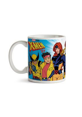 Semic X-Men Taza 97 Group Marvel con impresión HD de alta calidad.