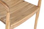 DKD Home Decor Silla de Teca Marrón Claro
