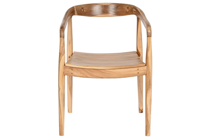 DKD Home Decor Silla de Teca Marrón Claro DKD Home Decor Silla de Teca Marrón Claro