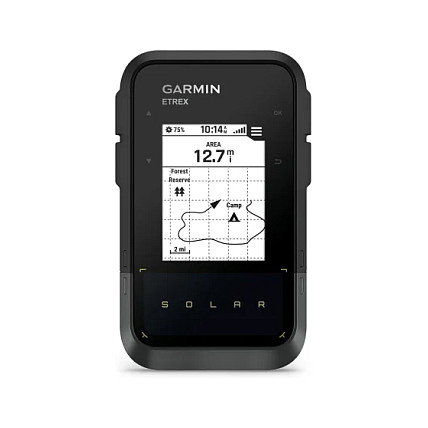 Garmin eTrex Solar GPS de Mano con Carga Solar, Negro/Gris Garmin eTrex Solar GPS de Mano con Carga Solar, Negro/Gris
