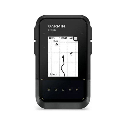 Garmin eTrex Solar GPS de Mano con Carga Solar, Negro/Gris Garmin eTrex Solar GPS de Mano con Carga Solar, Negro/Gris