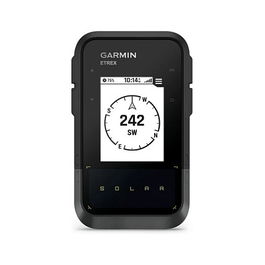 Garmin eTrex Solar GPS de Mano con Carga Solar, Negro/Gris