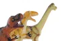 DKD Home Decor Set de 6 Dinosaurios Blandos de PVC Multicolor