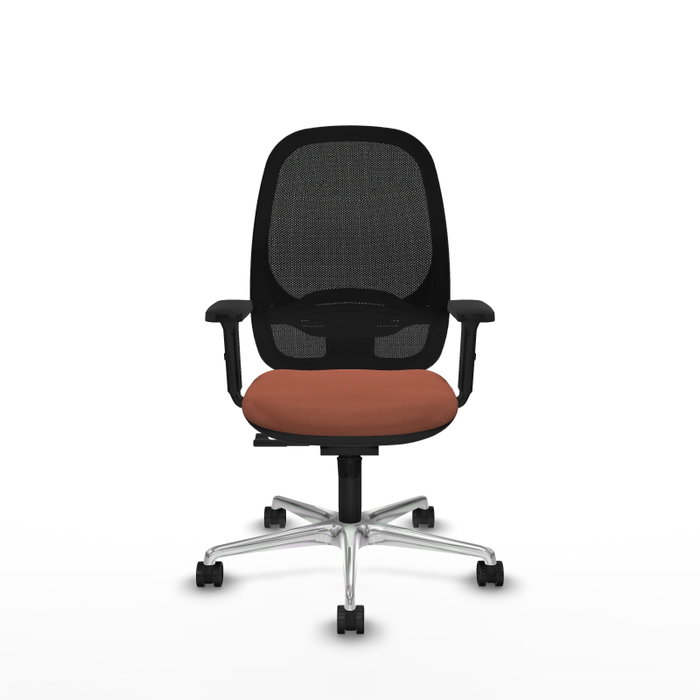 PIQUERAS Y CRESPO Silla de oficina Cilanco con mecanismo Sincro, Marrón y Negro PIQUERAS Y CRESPO Silla de oficina Cilanco con mecanismo Sincro, Marrón y Negro