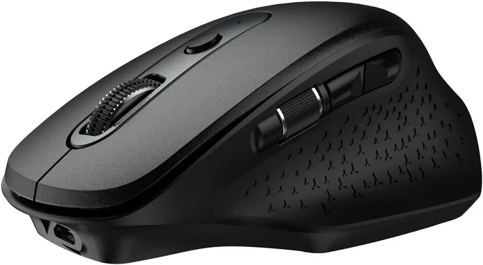 Accura Salton ACC-M1059 Ratón Ergonómico Inalámbrico 2.4GHz Óptico 2400DPI Negro
