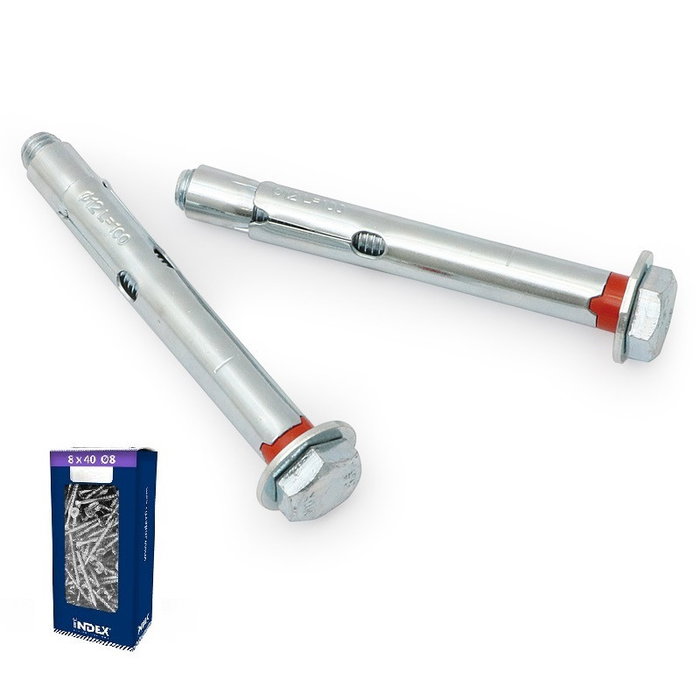 DUVER Caja de Anclaje Perno MTA Cincado ANC.CH-TO 8-60 BR-10 DUVER Caja de Anclaje Perno MTA Cincado ANC.CH-TO 8-60 BR-10