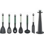 Joseph Joseph Elevate Set de 6 utensilios Green Editions en Negro / Verde