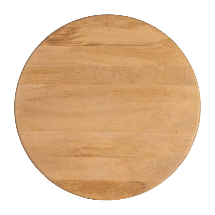 Mesa Comedor Natural Madera de Mango 100 X 100 X 76 cm