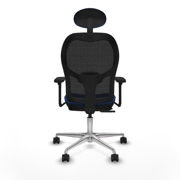 PIQUERAS Y CRESPO Silla de oficina Jorquera Azul y Negro con mecanismo Sincro/Traslack PIQUERAS Y CRESPO Silla de oficina Jorquera Azul y Negro con mecanismo Sincro/Traslack