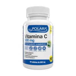 Polaris Vitamina C 500 mg 50 comprimidos Complemento Alimenticio Antioxidante