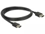Delock Cable HDMI de Alta Velocidad 48 Gbps 8K 60 Hz 1 m