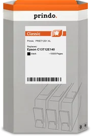 Prindo PRIET12E1 Classic XL Cartucho de tinta negro