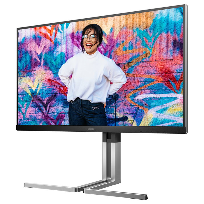 AOC Q27U3CV Monitor 27" Quad HD IPS con USB-C, HDMI y DisplayPort - Negro