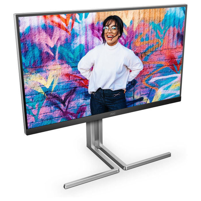 AOC Q27U3CV Monitor 27" Quad HD IPS con USB-C, HDMI y DisplayPort - Negro