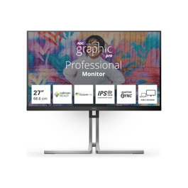 AOC Monitor Graphic Pro Q27U3CV 27 pulg. QHD IPS Quantum Dot
