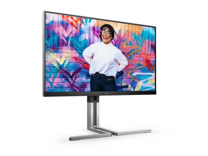 AOC Monitor Graphic Pro Q27U3CV 27 pulg. QHD IPS Quantum Dot Negro