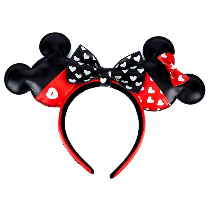 Loungefly Diadema Orejas Mickey Minnie San Valentín Disney Loungefly Diadema Orejas Mickey Minnie San Valentín Disney
