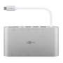 Goobay USB-C Multiport-Adapter All in 1 (silber) manía de conectividad