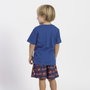 Cerdá Pijama Corto Single Jersey Spiderman 6 Años Azul