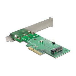 DeLOCK 89370 Tarjeta NVMe M.2 PCI Express Interna, Interfaz PCIe M.2, Compatible con Windows/Mac/Linux