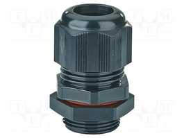 HENSEL Sello aislante M25 1,5 IP66 negro