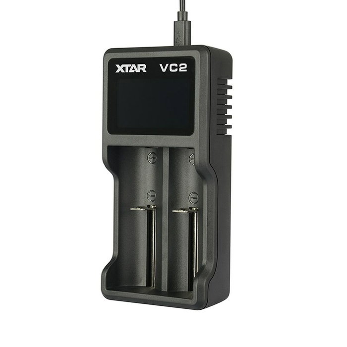 Xtar VC2 Cargador de Batería de Ión de Litio USB