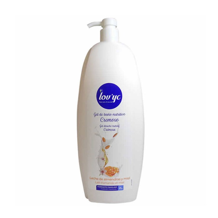 Lovyc Gel de Baño Nutritivo Leche de Almendras y Miel 2000 ml Lovyc Gel de Baño Nutritivo Leche de Almendras y Miel 2000 ml