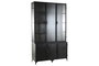 DKD Home Decor Vitrina Item Home 142 x 47 x 240 cm con 6 Puertas y 4 Estanterías