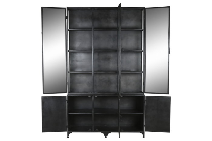 DKD Home Decor Vitrina Item Home 142 x 47 x 240 cm con 6 Puertas y 4 Estanterías DKD Home Decor Vitrina Item Home 142 x 47 x 240 cm con 6 Puertas y 4 Estanterías