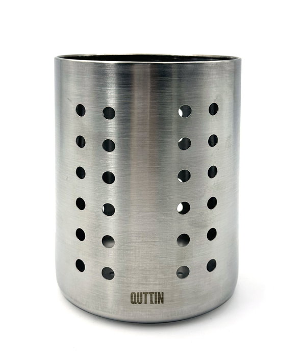 Inde Bote Cubiertos Acero 9.5x12.5x9.5 cm (12 Unidades)