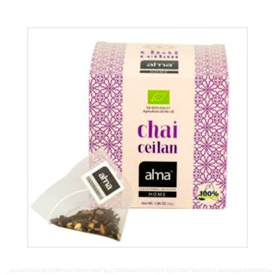 ALMA HOME TE CEILAN CHAI infusión 15 piramides ECO VEGAN ALMA HOME TE CEILAN CHAI infusión 15 piramides ECO VEGAN