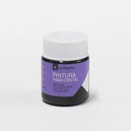 La Pajarita Pintura Cristal al Agua CA-06 Verde 25 ml para Vidrio