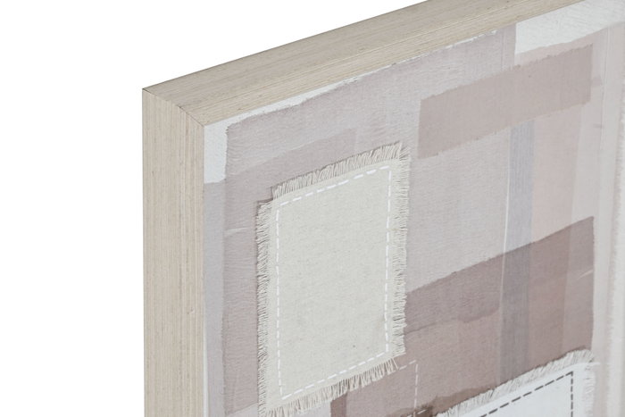DKD Home Decor Cuadro Lienzo Lino 40x2,5x50 Abstracto 3D (Surtido de 2 unidades) DKD Home Decor Cuadro Lienzo Lino 40x2,5x50 Abstracto 3D (Surtido de 2 unidades)