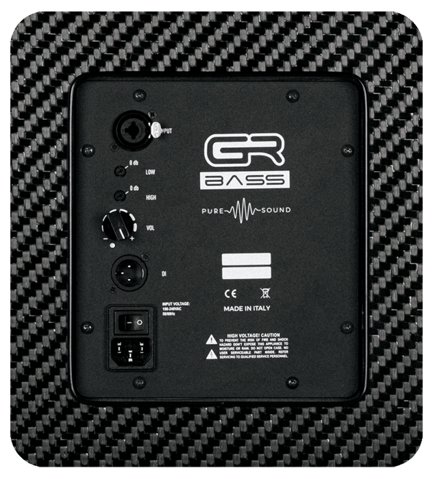 Cabina Activa de Fibra de Carbono para Bajo 800W