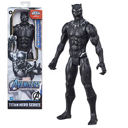 Hasbro Figura Titan Hero Black Panther E7876 Avengers