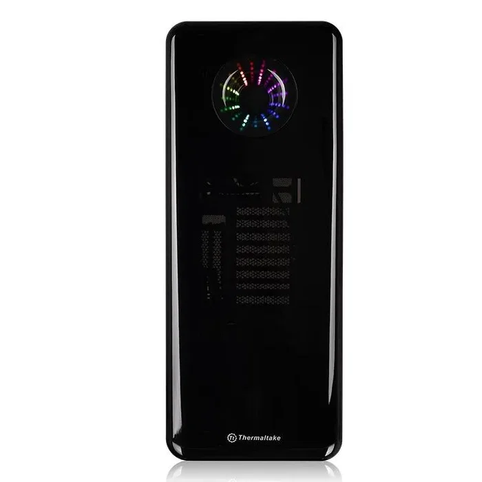 Thermaltake View 28 RGB Gull-Wing Window Black Midi Tower, sin fuente, USB 3.0/2.0, 1x120mm Thermaltake View 28 RGB Gull-Wing Window Black Midi Tower, sin fuente, USB 3.0/2.0, 1x120mm