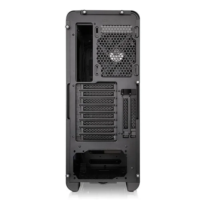 Thermaltake View 28 RGB Gull-Wing Window Black Midi Tower, sin fuente, USB 3.0/2.0, 1x120mm Thermaltake View 28 RGB Gull-Wing Window Black Midi Tower, sin fuente, USB 3.0/2.0, 1x120mm