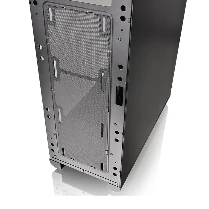 Thermaltake View 28 RGB Gull-Wing Window Black Midi Tower, sin fuente, USB 3.0/2.0, 1x120mm Thermaltake View 28 RGB Gull-Wing Window Black Midi Tower, sin fuente, USB 3.0/2.0, 1x120mm