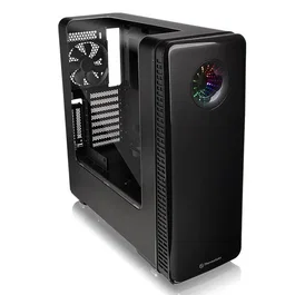 Thermaltake View 28 RGB Gull-Wing Window Black Midi Tower, sin fuente, USB 3.0/2.0, 1x120mm