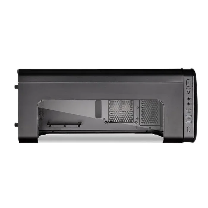 Thermaltake View 28 RGB Gull-Wing Window Black Midi Tower, sin fuente, USB 3.0/2.0, 1x120mm Thermaltake View 28 RGB Gull-Wing Window Black Midi Tower, sin fuente, USB 3.0/2.0, 1x120mm