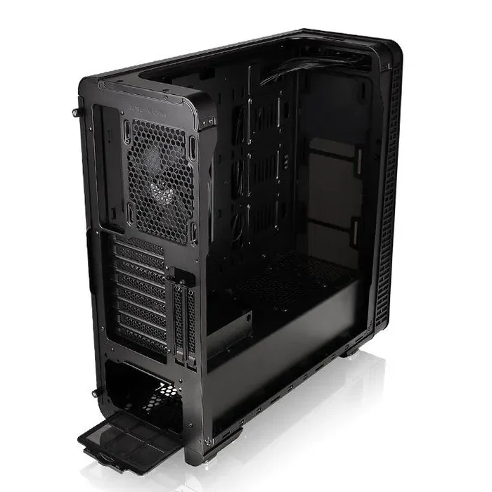 Thermaltake View 28 RGB Gull-Wing Window Black Midi Tower, sin fuente, USB 3.0/2.0, 1x120mm Thermaltake View 28 RGB Gull-Wing Window Black Midi Tower, sin fuente, USB 3.0/2.0, 1x120mm