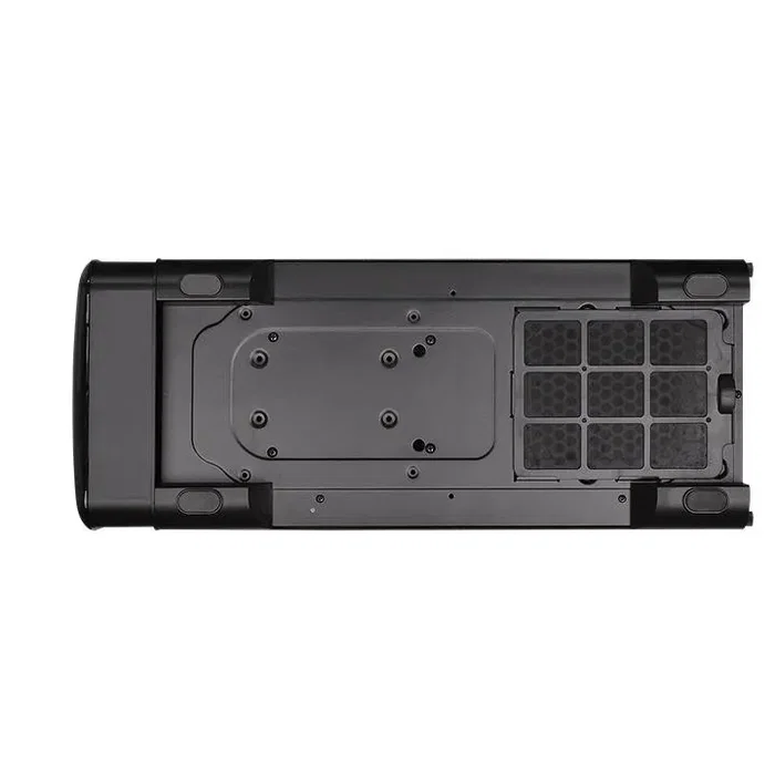 Thermaltake View 28 RGB Gull-Wing Window Black Midi Tower, sin fuente, USB 3.0/2.0, 1x120mm Thermaltake View 28 RGB Gull-Wing Window Black Midi Tower, sin fuente, USB 3.0/2.0, 1x120mm