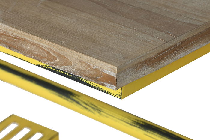 DKD Home Decor Consola Mediterraneo Amarillo Natural 160 x 40 x 88 cm