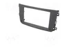 ACV Bastidor de montaje de radio Smart 2 DIN Negro