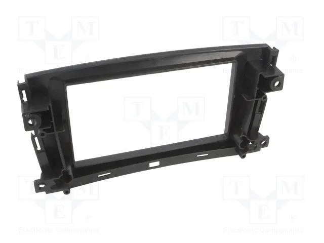 ACV Bastidor de montaje de radio Smart 2 DIN Negro