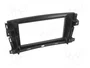 ACV Bastidor de montaje de radio Smart 2 DIN Negro
