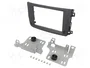 ACV Bastidor de montaje de radio Smart 2 DIN Negro
