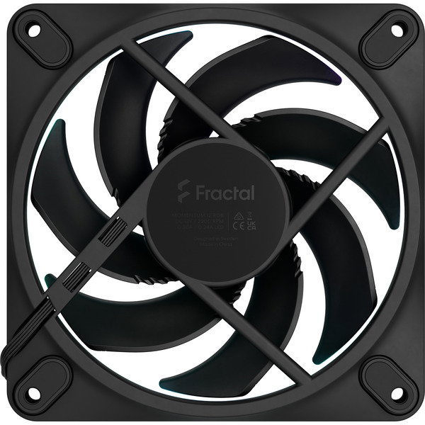 Fractal Design Momentum 12 RGB Negro Fractal Design Momentum 12 RGB Negro
