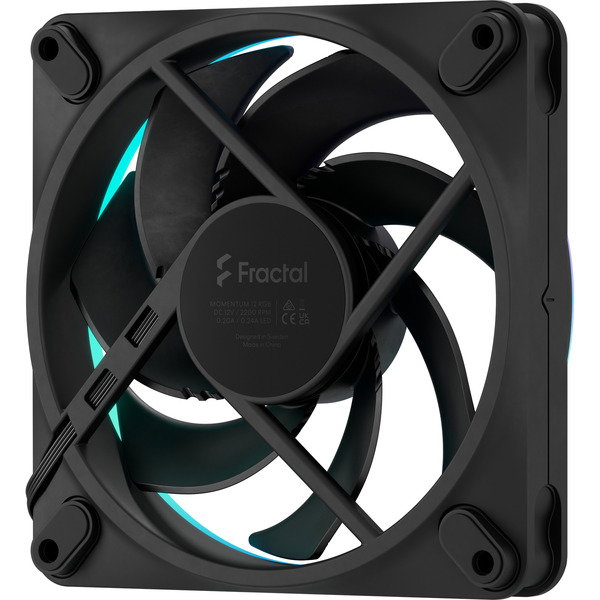 Fractal Design Momentum 12 RGB Negro Fractal Design Momentum 12 RGB Negro